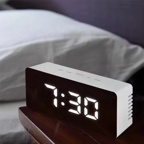 LED Digital Alarm Clock - Image 3