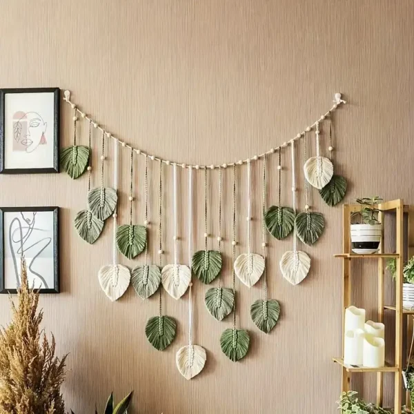 Boho Macrame Wall Hanging - Image 2