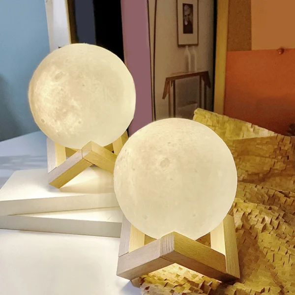 Moon Ball LED Lamp - Image 2