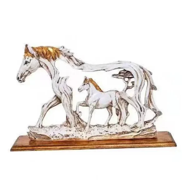 Resin Indian Horse Statue - Image 5